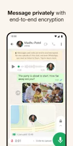 WhatsApp Messenger app screenshot 2