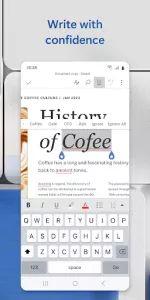 Microsoft Word app screenshot 3