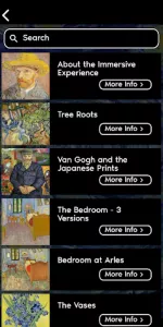 Van Gogh Immersive  app screenshot 3