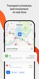 Yandex Maps and Navigator app screenshot 1