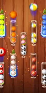 Color Ball Sort Wooden Puzzle app screenshot 14