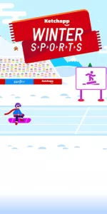 Ketchapp Winter Sports app screenshot 1