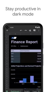 Google Sheets app screenshot 5