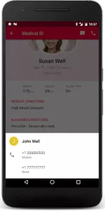 Medical ID app screenshot 4
