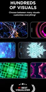Music Visualizer Vythm VJ & DJ app screenshot 2