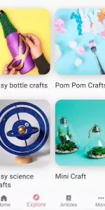 DIY School Crafts Ideas app screenshot 4