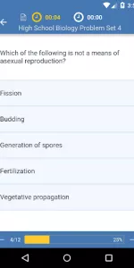 High School Biology Practice app screenshot 3