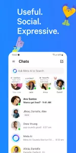 Messenger app screenshot 1