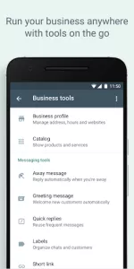 WhatsApp Business app screenshot 5