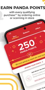 Panda Express app screenshot 2