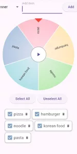 roulette app screenshot 1