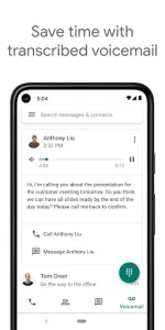 Google Voice app screenshot 4