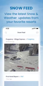 OnTheSnow Ski & Snow Report app screenshot 8