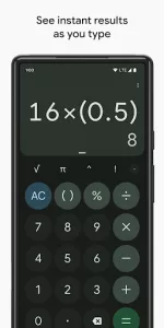 Calculator app screenshot 1