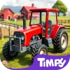 Timpy Kids Animal Farm Games app icon