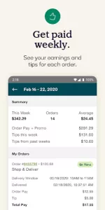 Shipt app screenshot 3