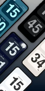 Flip clock app screenshot 4