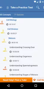 High School Biology Practice app screenshot 2