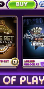 myVEGAS BlackJack 21 Card Game app screenshot 3