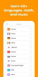 Duolingo app screenshot 1