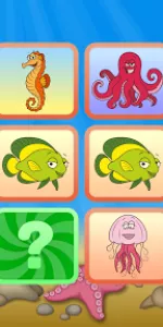 Ocean Memory Match app screenshot 7