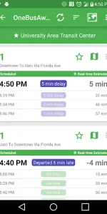 OneBusAway app screenshot 7