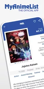 MyAnimeList Official app screenshot 1