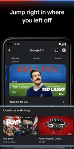 Google TV app screenshot 5