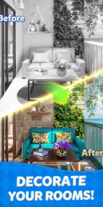 Dream Decor：Makeover Match app screenshot 17