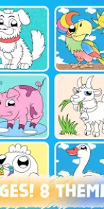 Easy coloring pages for kids app screenshot 7