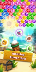 Bubble Shooter Flower Blossom app screenshot 2