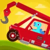 Dinosaur Rescue Truck Games app icon