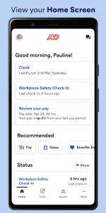 ADP Mobile Solutions app screenshot 2