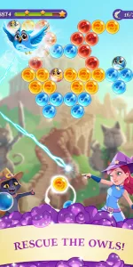 Bubble Witch 3 Saga app screenshot 1