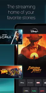 Disney+ app screenshot 1