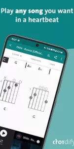 Chordify app screenshot 1