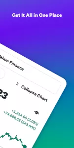 Yahoo Finance app screenshot 2