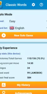 Classic Words Solo app screenshot 5