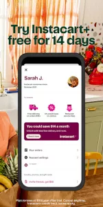 Instacart app screenshot 2