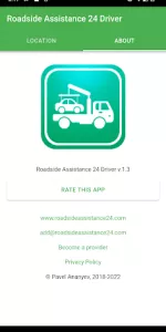 Roadside Assistance 24 Driver app screenshot 4