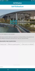 SoFi Stadium app screenshot 10