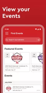 North American Invitational 7s app screenshot 5