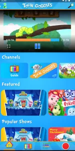 Toon Goggles Cartoons for Kids app screenshot 1