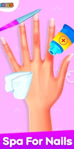 Nails Salon Games 2  app screenshot 1