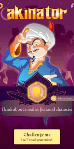 Akinator VIP app screenshot 1