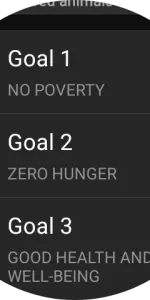 Samsung Global Goals app screenshot 30