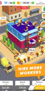 Idle Construction 3D app screenshot 3