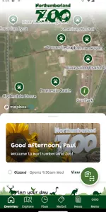 Northumberland Zoo app screenshot 1