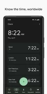 Clock app screenshot 3