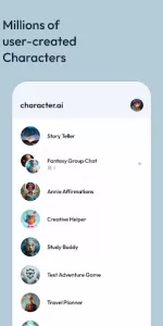 Character AI app screenshot 8